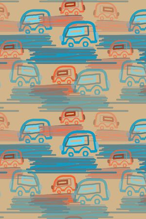 小汽车印花华亿平台图片