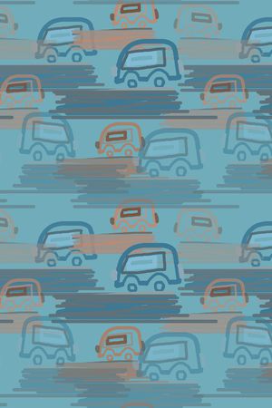 小汽车印花华亿平台图片