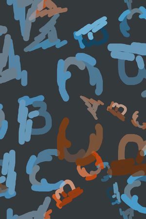 字母印花华亿平台图片