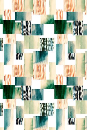 几何印花华亿平台图片