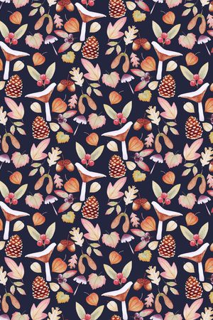 蘑菇印花华亿平台图片