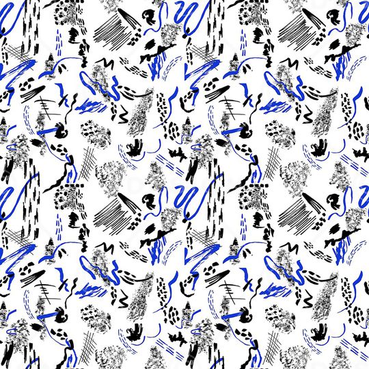 几何印花华亿平台图片