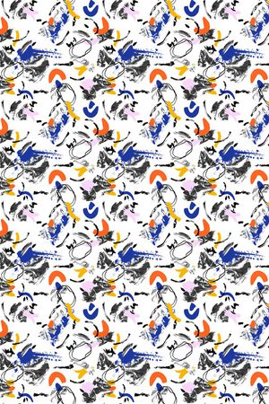 几何印花华亿平台图片