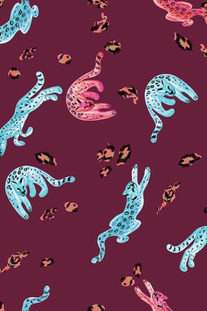 动物印花华亿平台图片