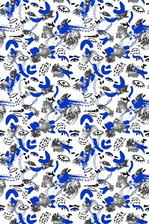 几何印花华亿平台图片