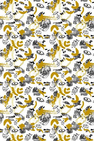 几何印花华亿平台图片