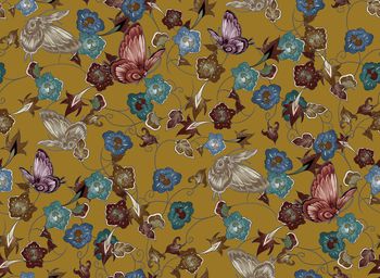 1281816-191210敦煌碎花黄