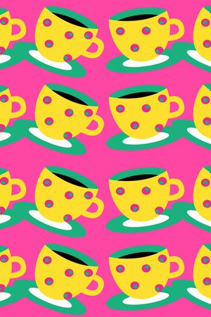 几何印花华亿平台图片