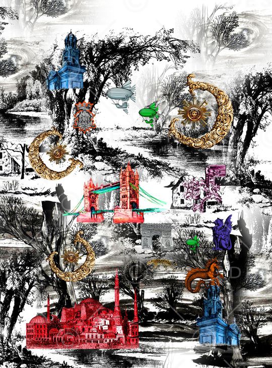 简约印花华亿平台图片