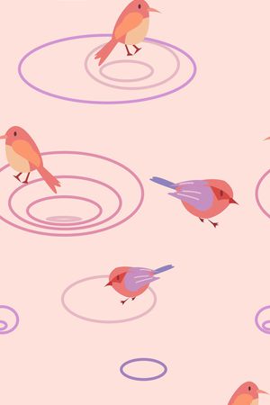 鸟印花华亿平台图片