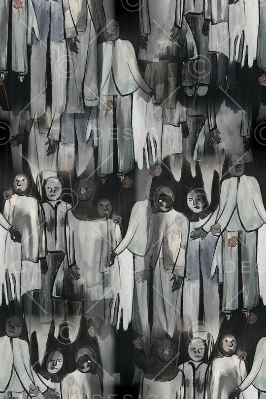 复古印花华亿平台图片