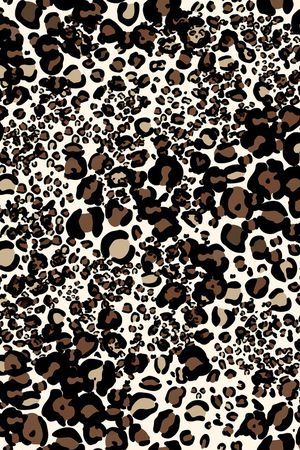 豹纹印花华亿平台图片