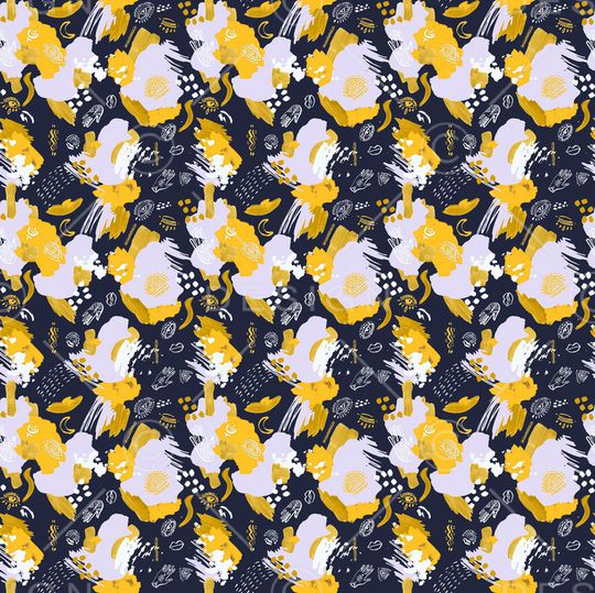 笔触印花华亿平台图片