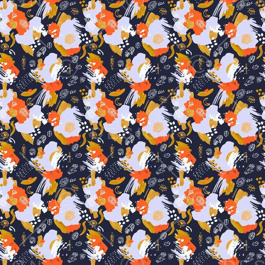 笔触印花华亿平台图片