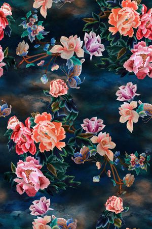 大牌风印花华亿平台图片