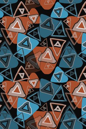 三角形印花华亿平台图片