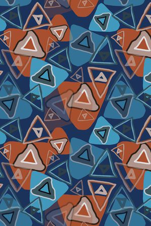 三角形印花华亿平台图片