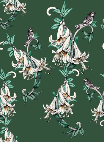 鸟印花华亿平台图片