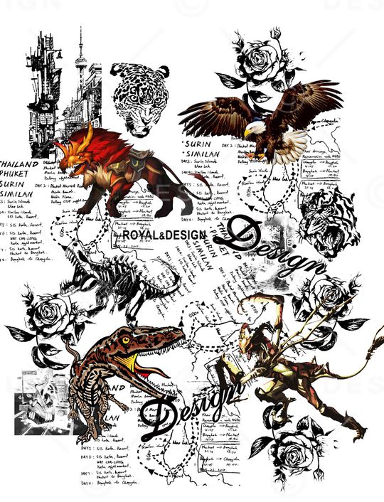 恐龙印花华亿平台图片