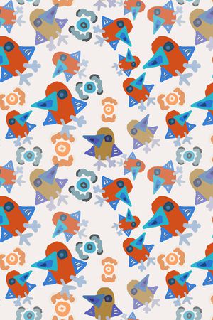 三角形印花华亿平台图片