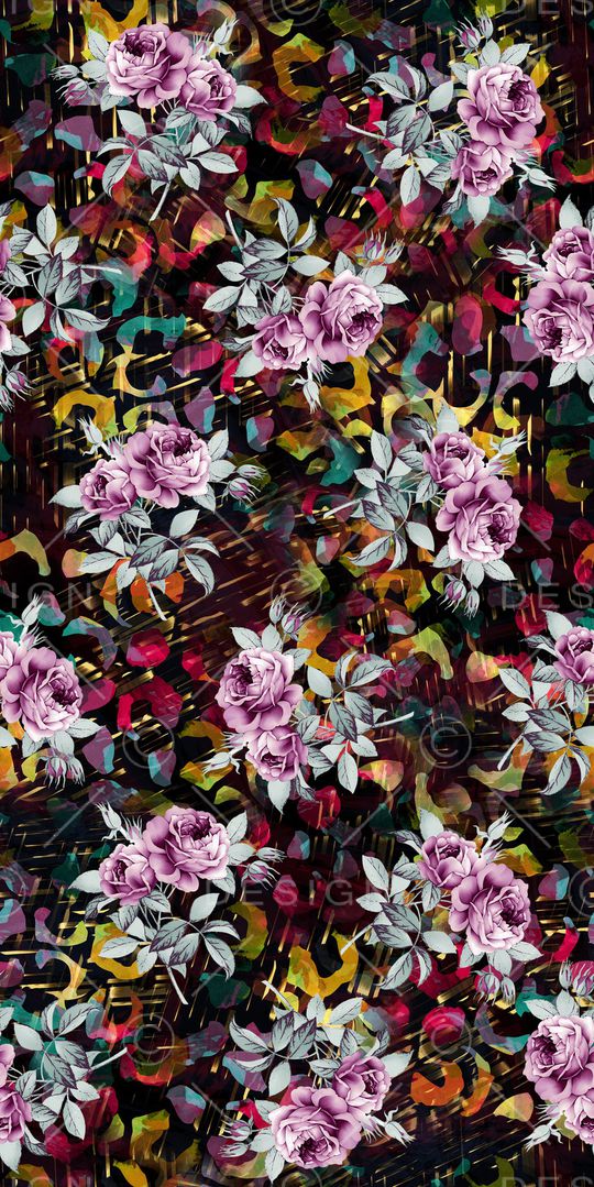 复古印花华亿平台图片