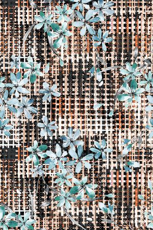 复古印花华亿平台图片