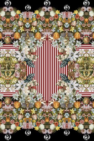 复古印花华亿平台图片