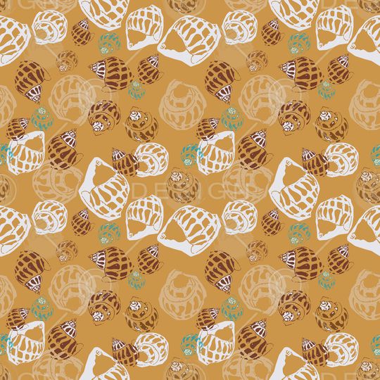 贝壳印花印花华亿平台图片