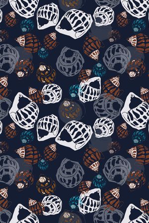 贝壳印花印花华亿平台图片