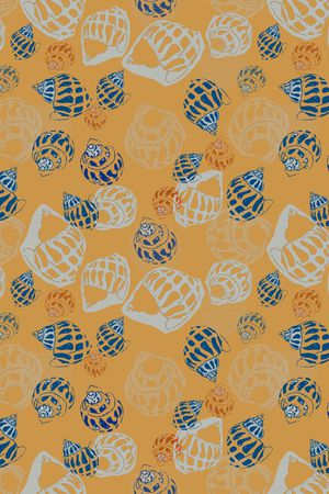 贝壳印花印花华亿平台图片