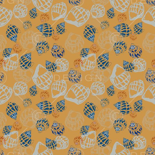 贝壳印花印花华亿平台图片