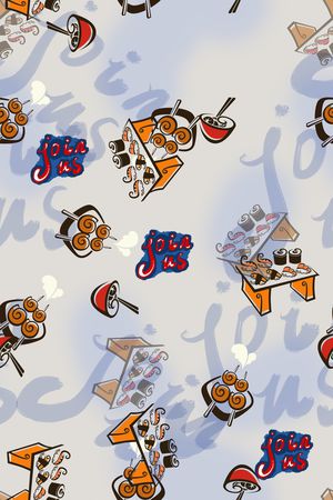 卡通印花华亿平台图片