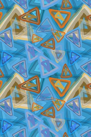 三角形印花华亿平台图片