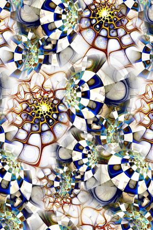 几何印花华亿平台图片