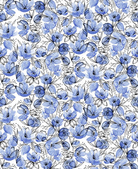 小碎花印花华亿平台图片