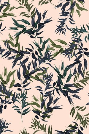 树枝印花华亿平台图片