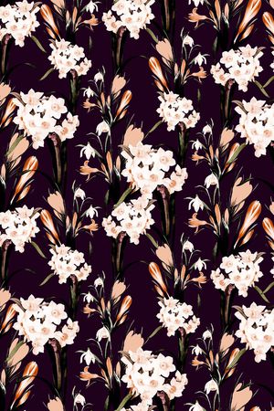 小碎花印花华亿平台图片