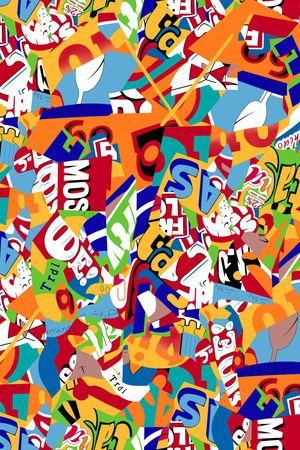 几何印花华亿平台图片