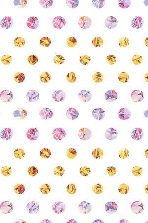 圆形印花华亿平台图片