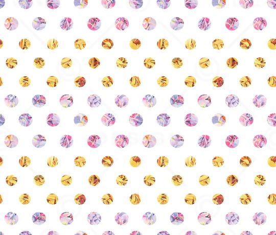 圆形印花华亿平台图片