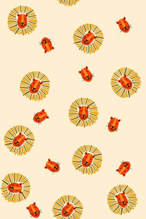 卡通动物印花华亿平台图片