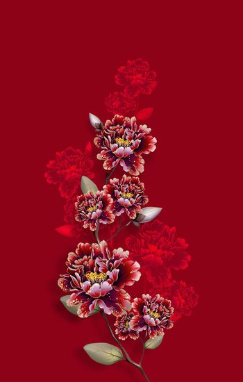 定位花印花华亿平台图片