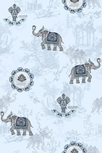 1282765-大象蓝色