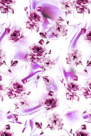 水彩印花华亿平台图片