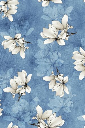 真丝印花华亿平台图片