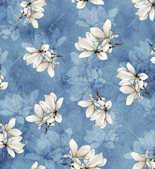 真丝印花华亿平台图片