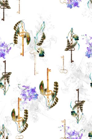 钥匙印花华亿平台图片