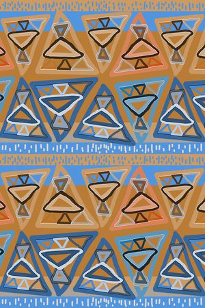 三角形印花华亿平台图片