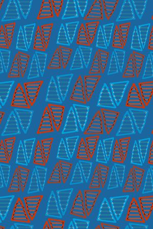 三角形印花华亿平台图片