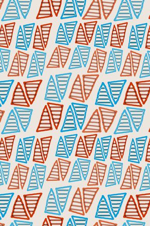 三角形印花华亿平台图片